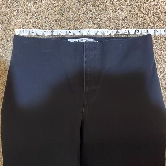 M.M. Lafleur The Hockley Jean Eco Better Than Denim Black Adjustable Length 4 - Picture 14 of 16